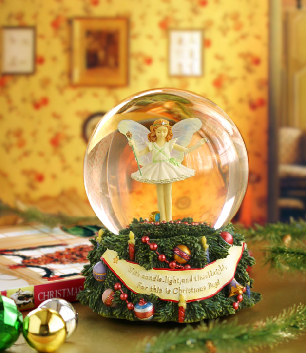 ファンタジースノーグローブ クリスマスツリーの妖精